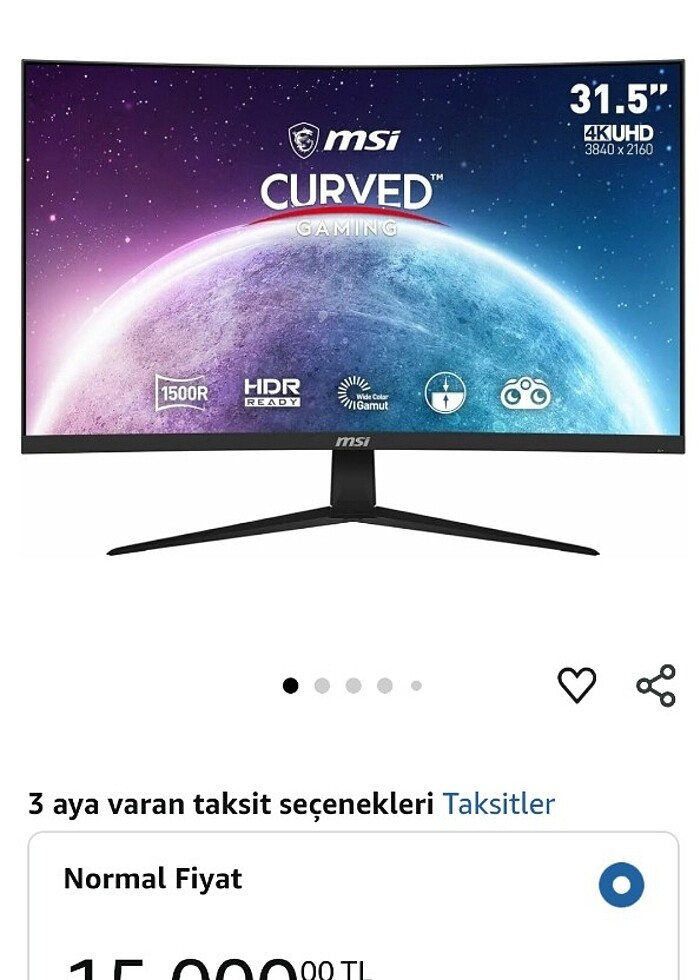 MSI 4 K 32 İNC 0 GİBİ - Görsel 5