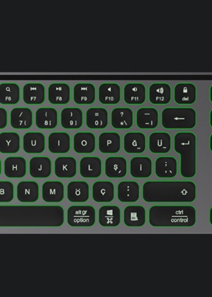 MONSTER PUSAT BUSİNESS PRO KABLOSUZ METAL KLAVYE  - Görsel 4