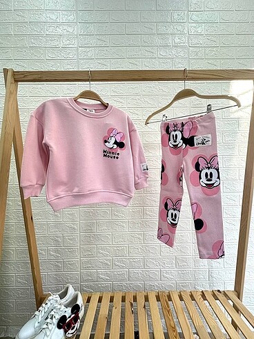 Zara Minnie Mause Alt-Üst Takım
