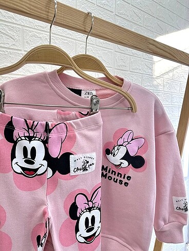 Zara Minnie Mause Alt-Üst Takım