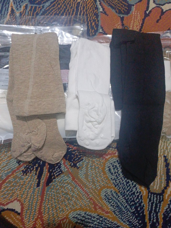 Çocuklar için pastel renkli tayt seti - Görsel 4