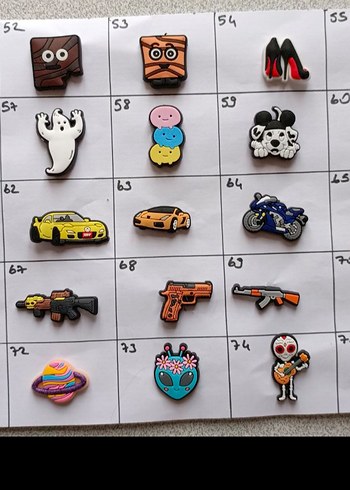 Renkli Karikatür Figürleri Seti - Görsel 5