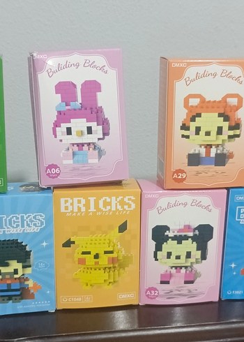 Renkli Lego Mini Figür Setleri - Görsel 2