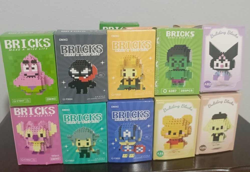 Renkli Lego Mini Figür Setleri - Görsel 3