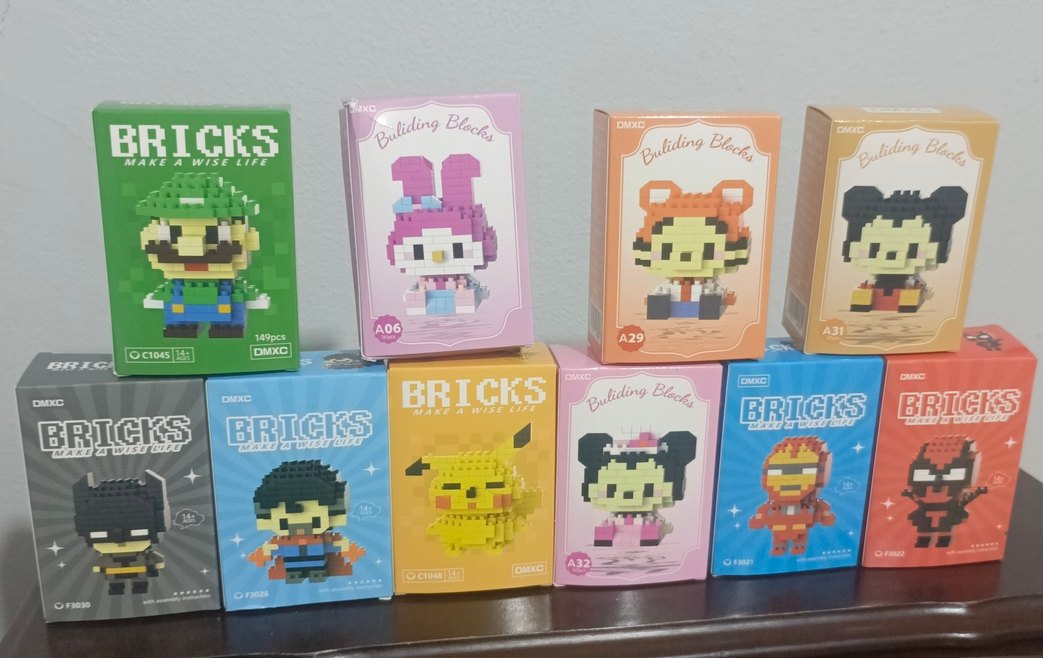 Renkli Lego Mini Figür Setleri - Görsel 2