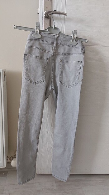 8 Yaş Beden gri Renk Erkek cocuk pantalon 