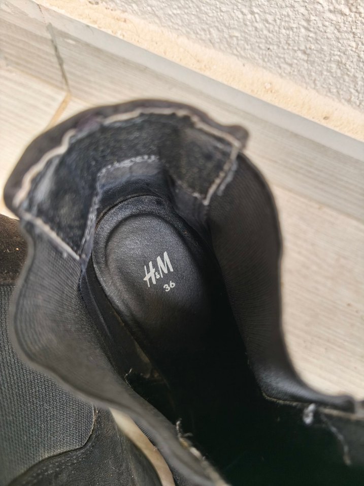 Siyah Süet Kadın Bot - Görsel 2