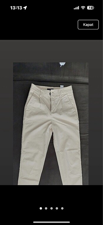BERSHKA BEJ RENGİ PANTOLON