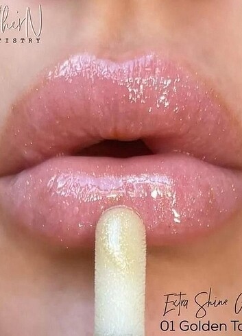  Beden kahverengi Renk Lip gloss parlatıcı