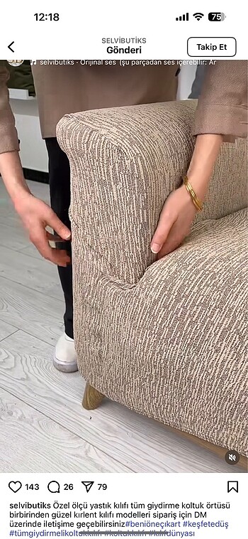 Beden ten rengi Renk Koltuk örtüsü
