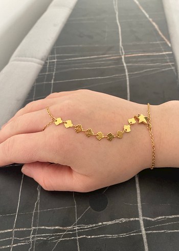 Altın Renk Zincir Detaylı Kadın ÇELİK ŞAHMERAN - Görsel 2