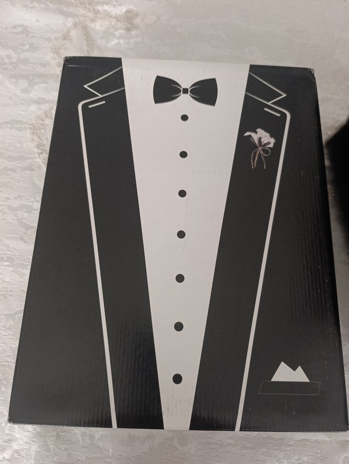 Klasik Siyah Smokin Düğün İçin - Görsel 2