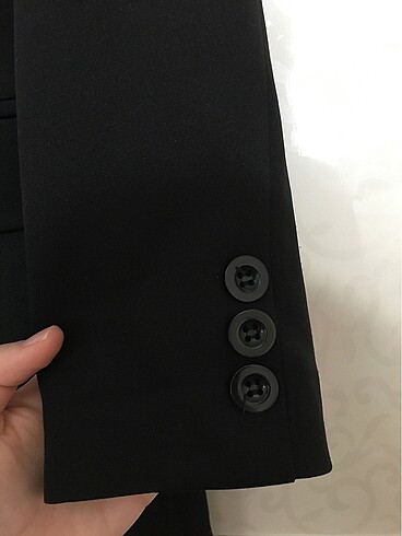 38 Beden Kadın Siyah Blazer Ceket