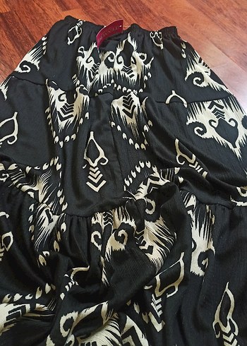 Bohem Uzun Desenli etek - Görsel 2