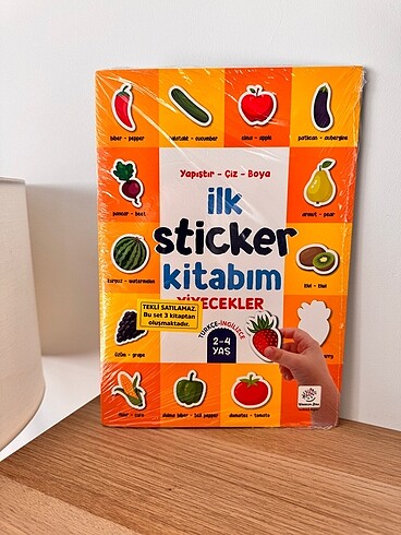 İlk sticker kitabım