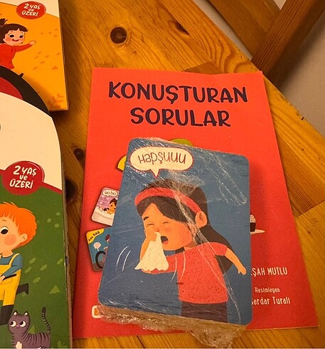  Çocuk cirtlı kitap seti etkinlik seti