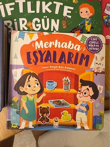 Beden Renk Çocuk cirtlı kitap seti etkinlik seti