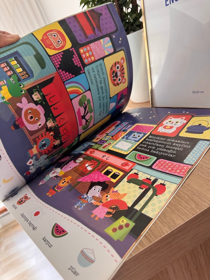 Minikler Diyarı Koca Bir Tur Çocuk Kitabı - Görsel 3