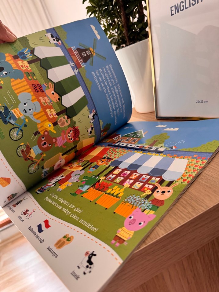 Minikler Diyarı Koca Bir Tur Çocuk Kitabı - Görsel 4