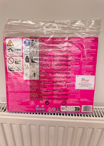 Bestway Pembe Şişme havuz yatağı 1.83 m - Görsel 2