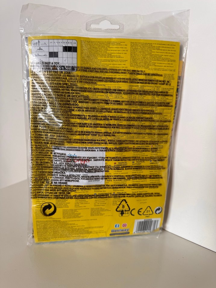 Bestway Çocuk Can Yeleği Sarı - Görsel 2