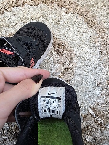 21 Beden Nike çocuk spor ayakkabı