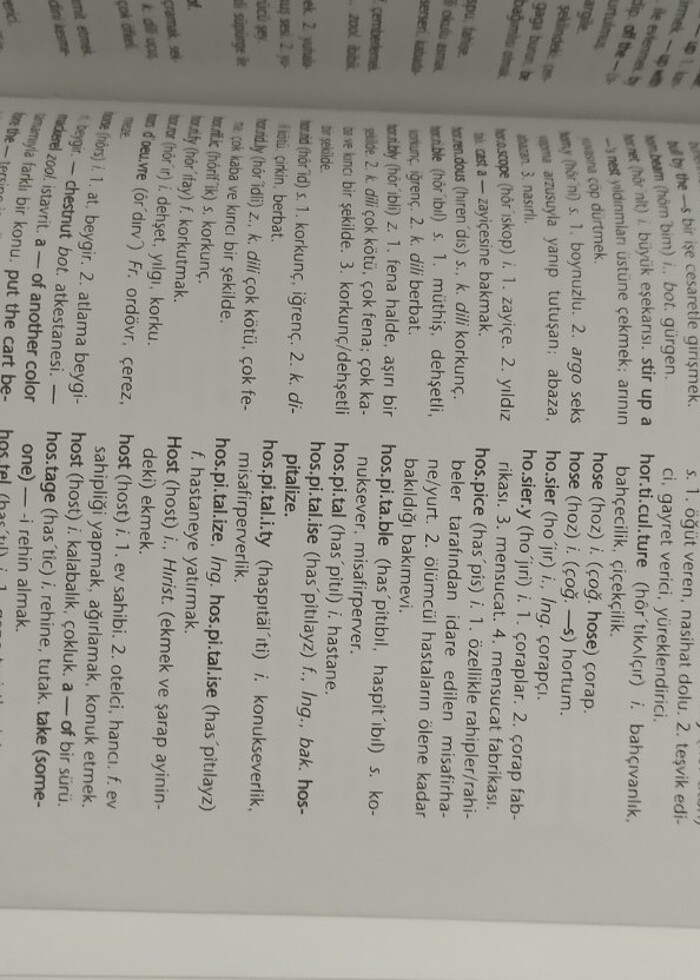 Redhouse Resimli Büyük El Sözlüğü Türkçe/ Türkçe-İngilzice - Görsel 3