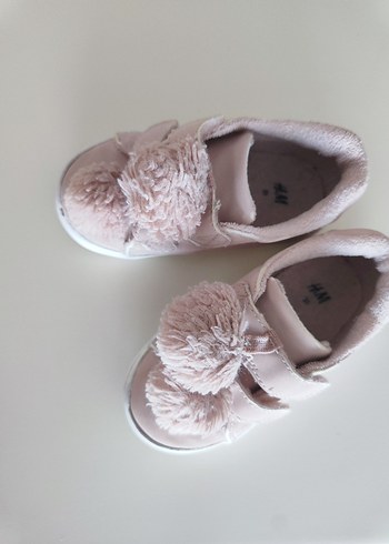 Peluş Detaylı Pembe Kız Çocuk Spor Ayakkabı