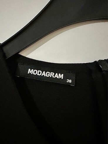 m Beden Modagram pelerinli elbise