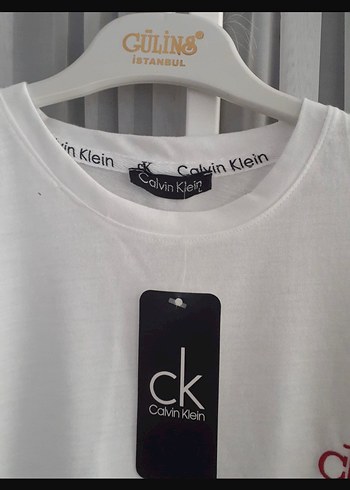 Calvin Klein Beyaz Pamuklu Erkek Tişört - Görsel 5