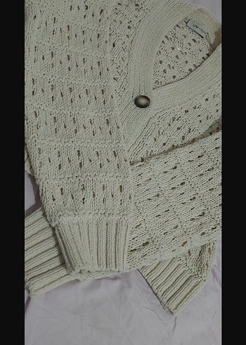 LCW Vision Beyaz Gri hırka - Görsel 2