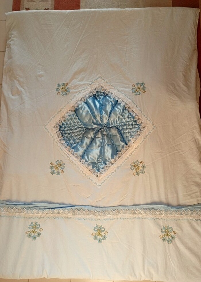 Bebek/ çocuk nevresim takımı ve battaniye  - Görsel 2