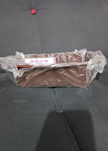  Beden kahverengi Renk Tupperware silikon kek kalıbı 