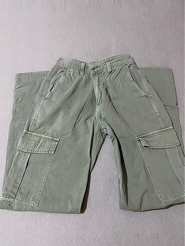 xs Beden Pullandbear kargo pantolon