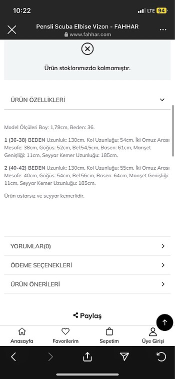 l Beden camel Renk Fahhar scuba elbise