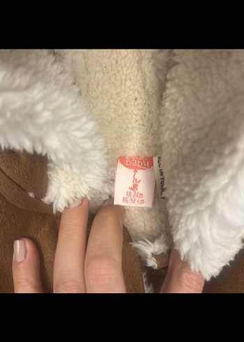 Kahverengi Kürklü Erkek Çocuk Mont - Görsel 2