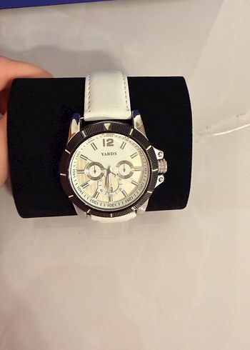 Diğer Yards Beyaz Deri Analog Saat