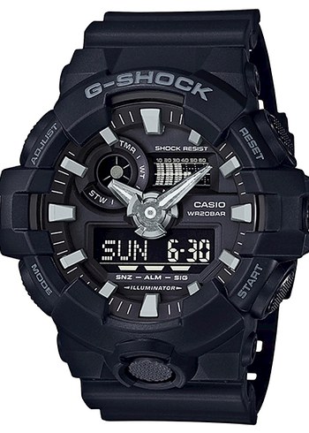 Casio G Shock Siyah Spor Kol Saati