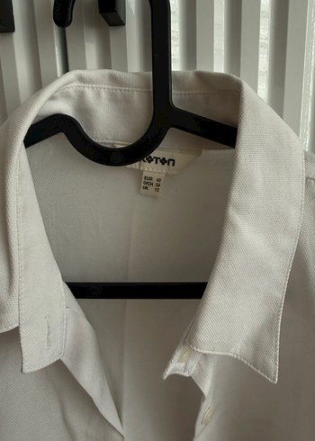 Kadın Beyaz Uzun Kollu Gömlek - Görsel 2