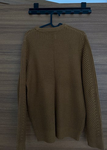 Kahverengi Örgü Kazak - Görsel 4