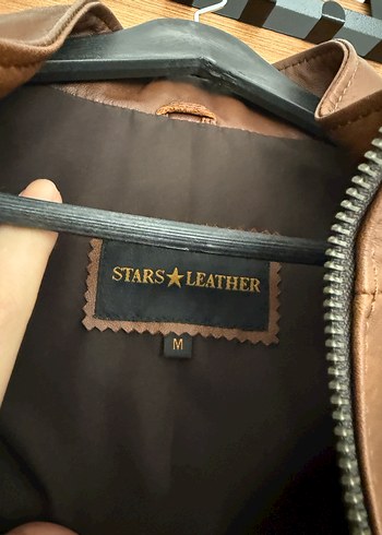 Erkek Parlak Kahverengi Deri Ceket - Görsel 3