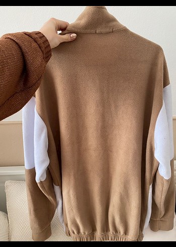 universal Beden Vatkalimon Köpek Desenli Sweatshirt