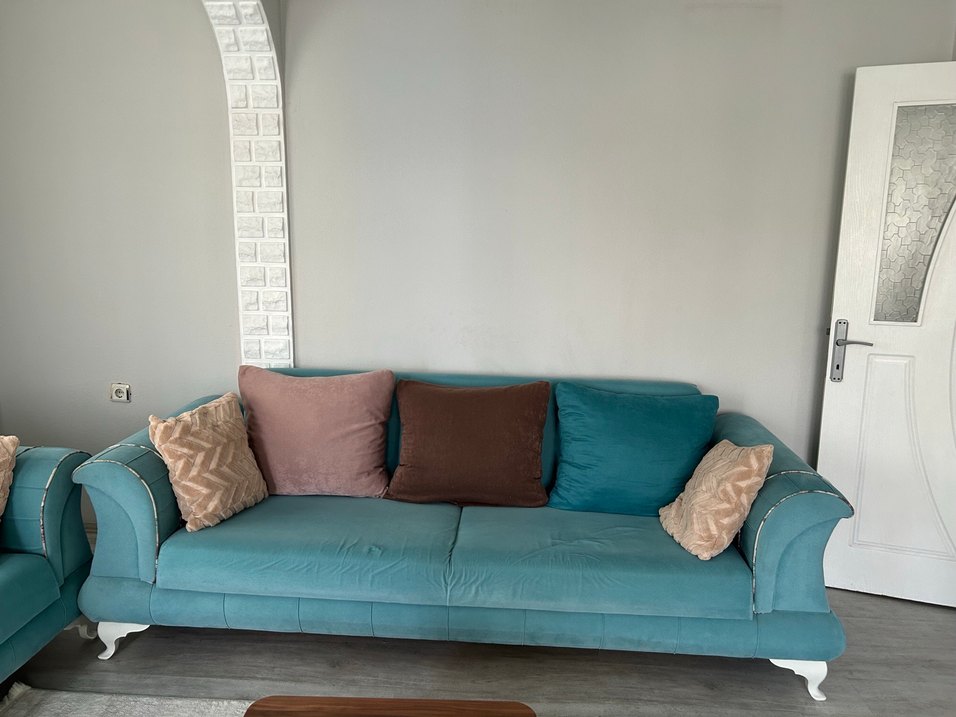 Klasik Modern Çiçekli Koltuk takımı - Görsel 3