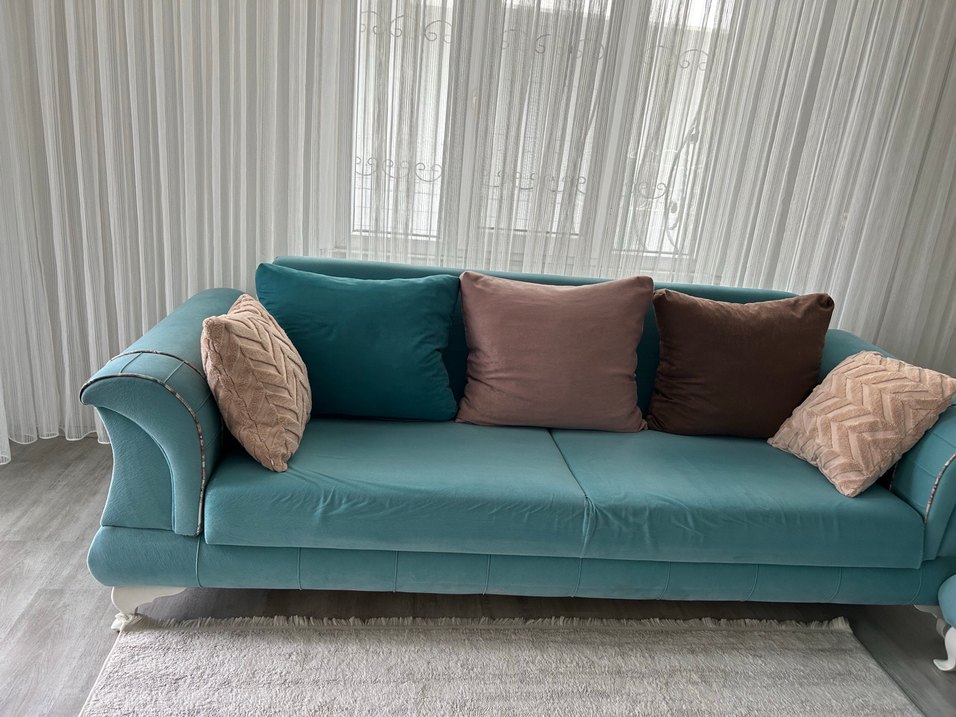 Klasik Modern Çiçekli Koltuk takımı - Görsel 2