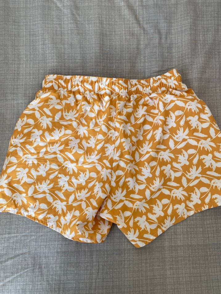 Sarı Desenli Erkek Mayo Şortu - Görsel 2