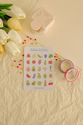 Simple-7 Stickers