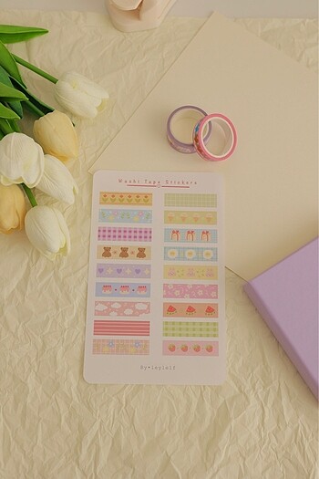 Washi Tape-3 Stickers