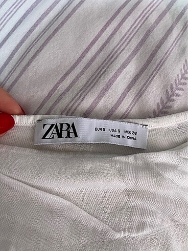 s Beden beyaz Renk Zara bluz