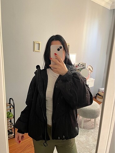 xs Beden Zara şişme mont
