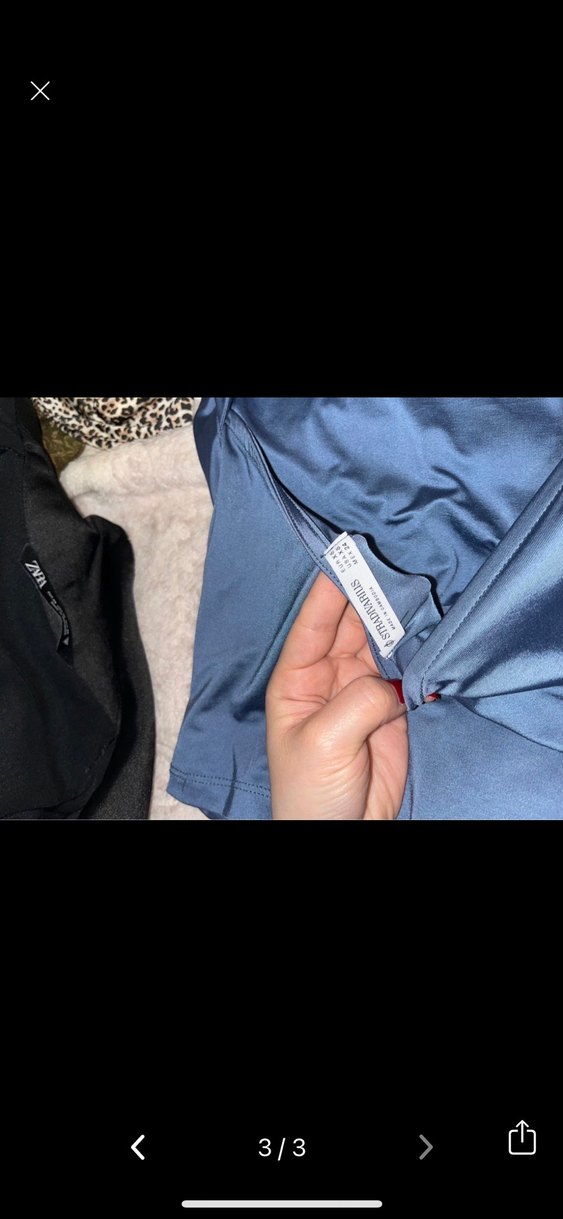 Stradi sırt dekolteli bluz - Görsel 3